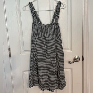 Adorable Anthropologie Maeve Gingham Dress Size Petite Large